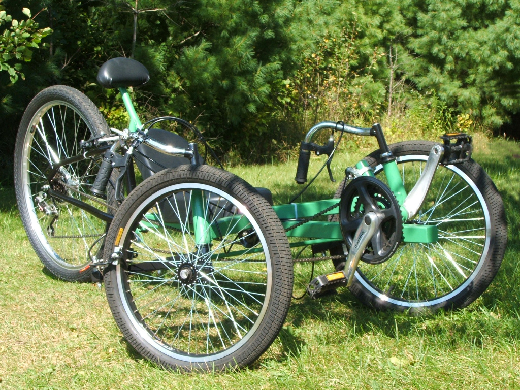 StreetFox Tadpole Trike - safe track width